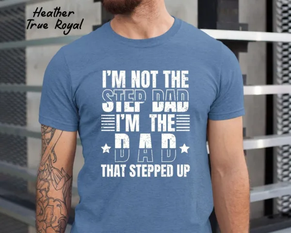 Step Dad Gift for Stepdad Best Bonus Dad Shirt, Stepdad Fathers Day, Bonus Dad T-Shirt, Step Dad Fathers Day