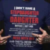 Stepdad Shirt, Fathers Day Gifts For Stepdad, Bonus Dad T shirt from Daughter, Funny Gifts For Bonus Dad, Stepdad Tee, Father's Day Shirts