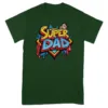Super Dad T-Shirt, Father's Day Gift Idea, Comic Book Style Superhero Dad, Fun Graphic Tee for Dads, Cool Dad