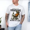 Surviving Fatherhood One Beer At A Time T-Shirt, Funny Dad, Skeleton Dad Shirt, Drinking Husband, Fatherhood Shirt, Father's Day Gift