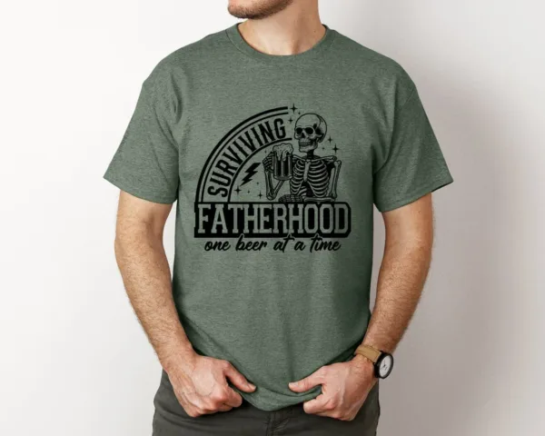 Surviving-Fatherhood-One-Beer-at-a-Time-3-1.jpg Surviving Fatherhood One Beer at a Time, Father's Day, Dad Quote, Best Dad Ever, The Best Father's Day Gift