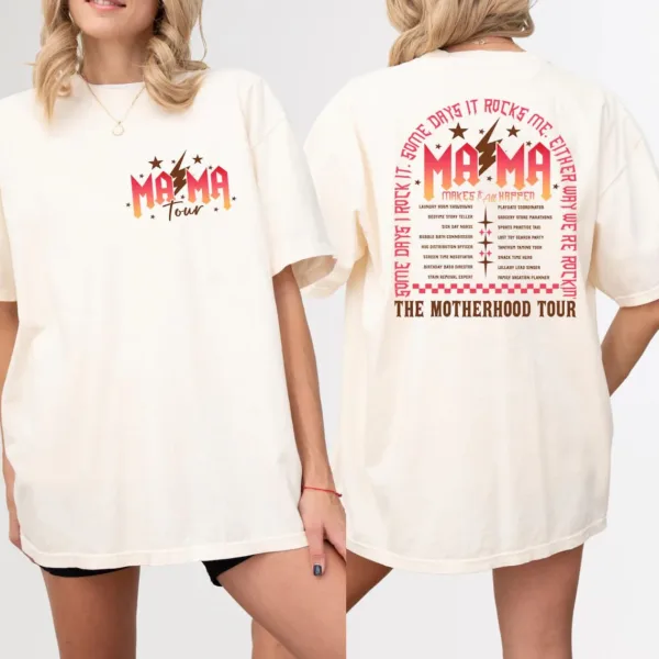 The Motherhood Tour Shirt, Motherhood, Sarcastic Mom T-Shirt, Happy Mother's Day, The Best Gift for Women