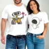 Wall-E-and-Eve-Shirt-Star-Wars-Couple-Tee-1.webp Couples Matching T-Shirt With Wall E and Eve Print Design, The Best Family Matching Gift