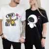 Wall-E-and-Eve-Shirt-Star-Wars-Couple-Tee-3.webp Couples Matching T-Shirt With Wall E and Eve Print Design, The Best Family Matching Gift