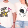 Wall-E-and-Eve-Shirt-Star-Wars-Couple-Tee-4.webp Couples Matching T-Shirt With Wall E and Eve Print Design, The Best Family Matching Gift