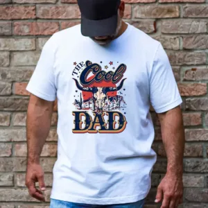 Western-Dad-Shirt-2-1.webp Western Dad, Country Dad, Daddy Rodeo, Dad Birthday, Dad T-Shirt Cowboy Dad, Coors Dad, Rodeo Dad T-Shirt