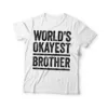 Worlds-Okayest-Brother-T-Shirt-1.webp World's Okayest Brother Brother T-Shirt, Cool Brothers Club Shirt, Brother Birthday Gift, Best Brother Shirt, Shirt for Brother