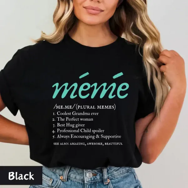 grandma-shirt-meme-grandma-shirt-1.webp Grandma Definition T-Shirt, Meme Gifts Grandma, Memere Gift, Grandmother Tee