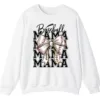 Baseball Mama Stacked Text Sweatshirt, Sports Bow Crewneck, Game Day Mom Pullover, Mother's Day Gift for Softball Parent