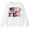 My Heart Is On That Field Baseball Crewneck Sweatshirt