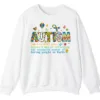 Funny Autism Definition Sweatshirt, "Offsetting Boring People" Sarcastic Crewneck Gift
