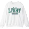 Be The Light Matthew 5:14 Christian Faith Sweatshirt