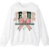 Jesus The Reason Plaid Bow Christmas Sweatshirt