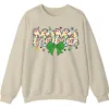 Proud Autism Mama Handprint Sweatshirt, Colorful Handprint Letters Crewneck