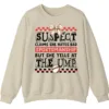 Funny Baseball Mom Suspect Yells at Ump Sweatshirt, Game Day Softball Parent Crewneck, Bad Sportsmanship Pullover Gift