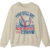 Thou Shall Not Steal Baseball Funny Crewneck Sweatshirt