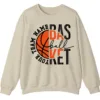 Personalized Basketball Team Name Crewneck Sweatshirt