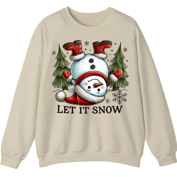 5.1 Upside Down Snowman Sweatshirt