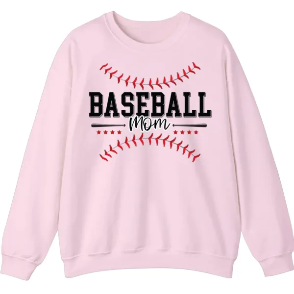 Baseball Mom Sweatshirt - Game Day Crewneck for Sports Mothers