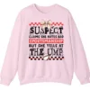 Funny Baseball Mom Suspect Yells at Ump Sweatshirt, Game Day Softball Parent Crewneck, Bad Sportsmanship Pullover Gift