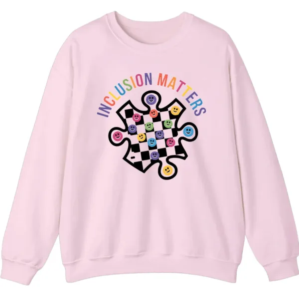 5.2 Inclusion Matters Sweatshirt – Equality Crewneck, Diversity Awareness Shirt, Inclusive Message Pullover