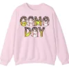 Baseball Game Day Graphic Crewneck Sweatshirt