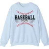 Baseball Mom Sweatshirt - Game Day Crewneck for Sports Mothers
