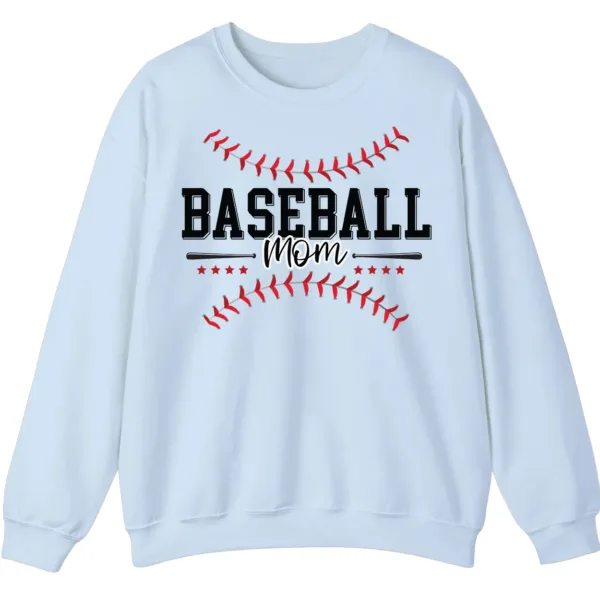 Baseball Mom Sweatshirt - Game Day Crewneck for Sports Mothers