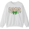 Proud Autism Mama Handprint Sweatshirt, Colorful Handprint Letters Crewneck