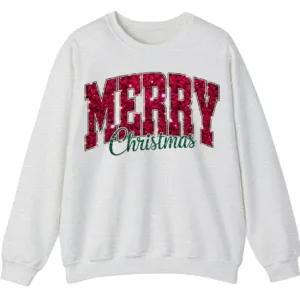 Merry Christmas Crewneck Sweatshirt