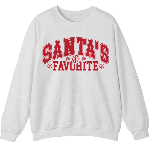 5.4 Santa's Favorite Christmas Sweatshirt