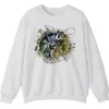Largemouth Bass Fishing Sweatshirt - Camo Splash Art Crewneck