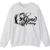 5.4 "Gone Fishing" Crewneck Sweatshirt - Classic Bass Graphic Apparel