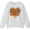 Basketball Game Day Graphic Crewneck Sweatshirt