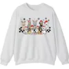 Christmas Dog Breed Sweatshirt, Funny Holiday Dog Mom Gift Pet Lover Crewneck