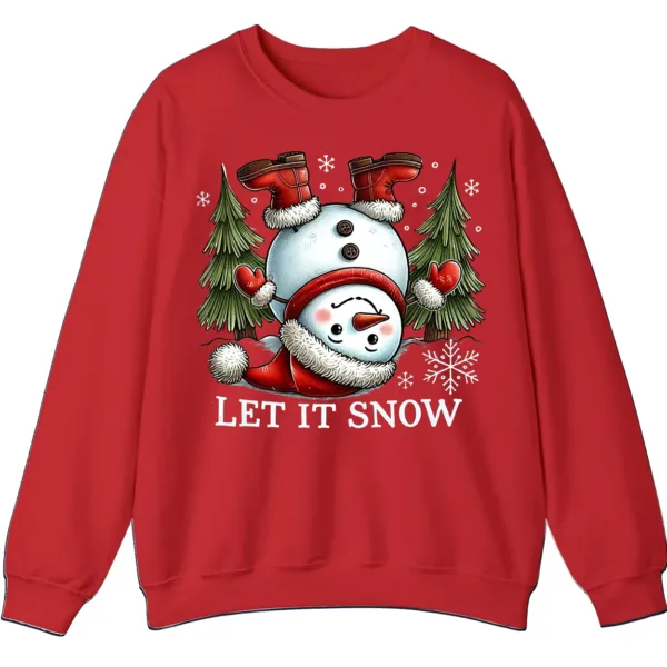 5.5 Upside Down Snowman Sweatshirt