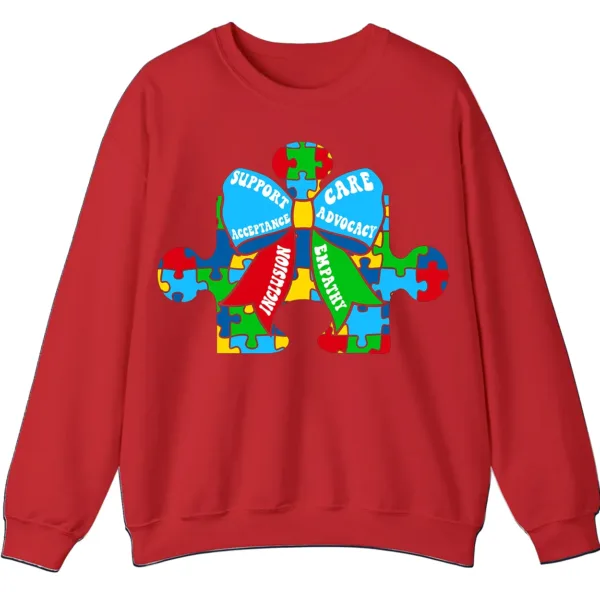 Change The World For You Autism Awareness Ribbon Sweatshirt, Sentimental Parent Gift