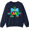 Change The World For You Autism Awareness Ribbon Sweatshirt, Sentimental Parent Gift