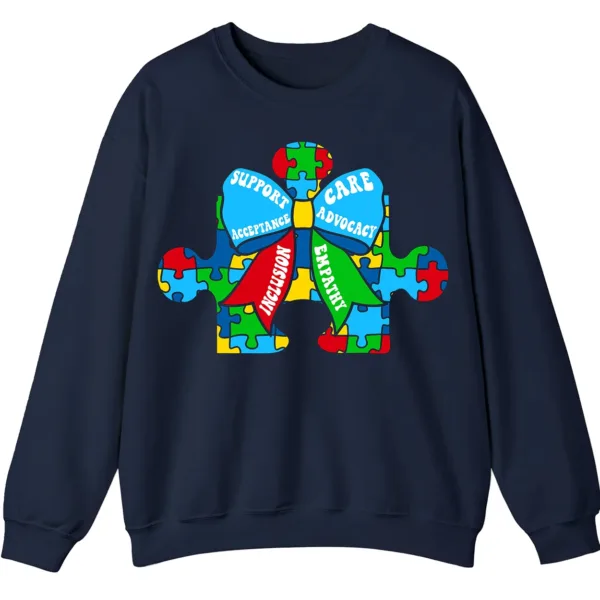 Change The World For You Autism Awareness Ribbon Sweatshirt, Sentimental Parent Gift