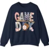 Game Day Baseball Patriotic USA Crewneck Sweatshirt