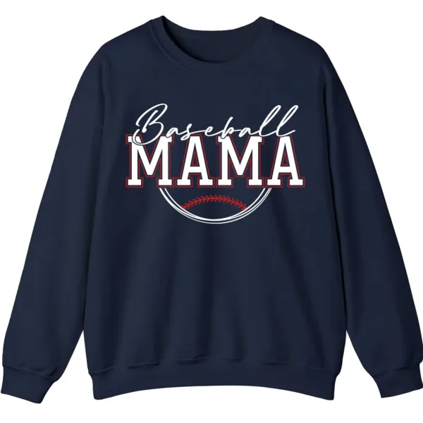 Baseball Mama Game Day Crewneck Sweatshirt for Women