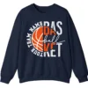 Personalized Basketball Team Name Crewneck Sweatshirt