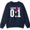 Cancer 0 Me 1 Pink Ribbon Survivor Crewneck Sweatshirt