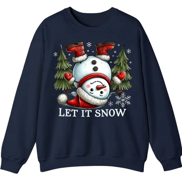 5.6 Upside Down Snowman Sweatshirt