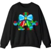 Change The World For You Autism Awareness Ribbon Sweatshirt, Sentimental Parent Gift