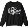 5.7 "Gone Fishing" Crewneck Sweatshirt - Classic Bass Graphic Apparel