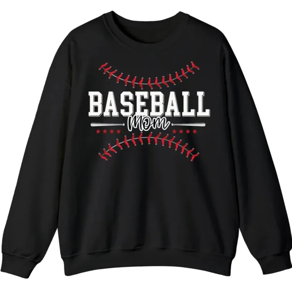 Baseball Mom Sweatshirt - Game Day Crewneck for Sports Mothers