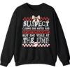Funny Baseball Mom Suspect Yells at Ump Sweatshirt, Game Day Softball Parent Crewneck, Bad Sportsmanship Pullover Gift