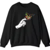 5.7 Puzzle Piece Butterfly Autism Acceptance Shirt, Hand Holding Butterfly Support Gift