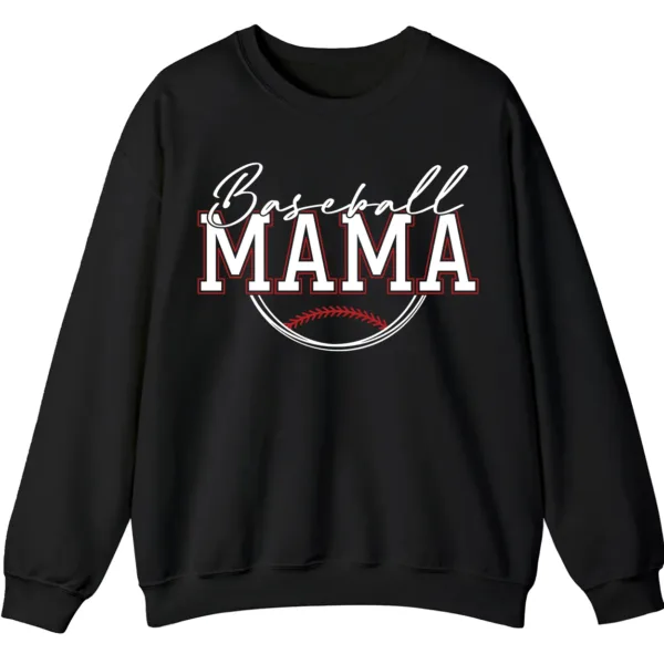 Baseball Mama Game Day Crewneck Sweatshirt for Women